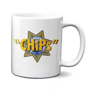 Taza de cerámica con logotipo de astillas de 11 oz - Imagen 1 de 2