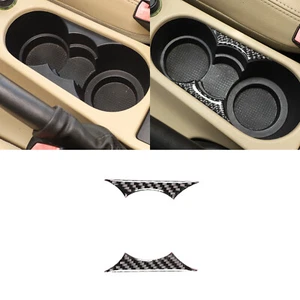 Pannello di rifinitura supporto tazza per Land Rover Freelander 2 2007-2012 fibra di carbonio - Foto 1 di 10