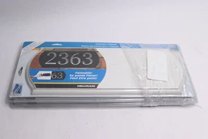 Hillman Paintable Address Plaque White 848711 - Picture 1 of 1