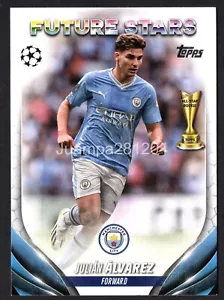 JULIAN ALVAREZ #150 MANCHESTER CITY CROMO 2024 UEFA CLUB COMPETITIONS 23/24 TOPP - Imagen 1 de 2