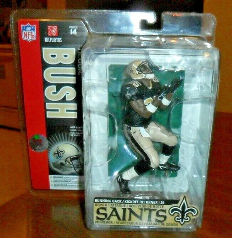 2006 - MCFARLANE'S SPORTSPICKS - NFL - REGGIE BUSH - SERIES 14 - SAINTS Cover