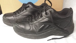 Reebok Jorie Mens Size 8, Women's Size 10 Black RB1860 ASTM F2413-11 Steel Toe - Picture 1 of 6