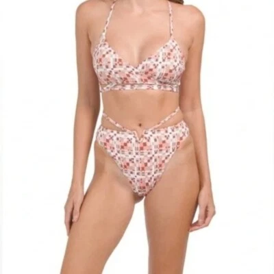 L*space Kristen Joy Bikini Traje de Baño Bloque Fiesta Nuevo con Etiquetas Talla Mediana Foto 1 de 4