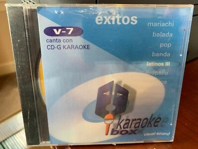 KARAOKE EXITOS LATINOS III VOL 7 14 TRACKS SPANISH  - Image 1 of 2