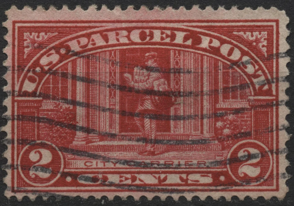 USA 1913 Q2 2c carmine rose, city carrier parcel post stamp - Image 1 of 1