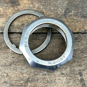 Auriculares BMX Tange Old School Tuerca Superior PatP 1 pulgada Roscado Japón Espaciador OG Años 80 - Imagen 1 de 9