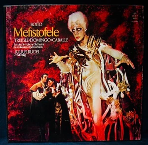 BOITO: MEFISTOFELE~TREIGLE~DOMINGO~CABALLE~2-LP-ANGEL #SCLX-3806 (3LP) w/Book - Imagen 1 de 3
