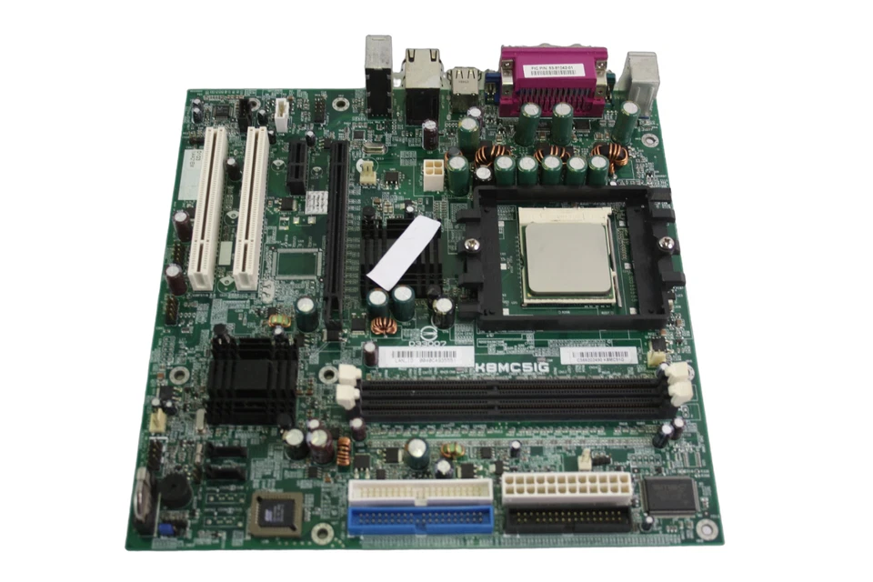 FOXCONN CK804M03-6EKS F80M-2 s.939 DDR PCIE PCI W/Amd Sempron CPU - Tested - Image 1 of 4