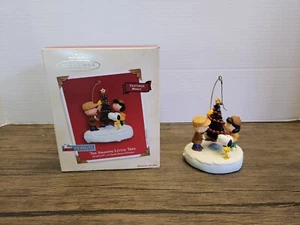 Hallmark Keepsake Ornament Peanuts The Amazing Little Tree Music W/Box 2003 - Picture 1 of 3