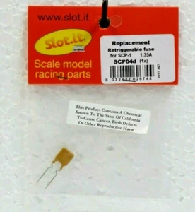 SLOT IT SCP04D RETRIGGERABLE FUSE FOR SCP-1 Controller 1/32 SLOT CAR PART - Picture 1 of 1