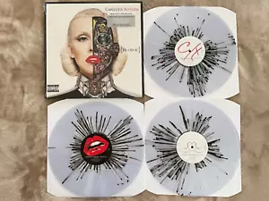Christina Aguilera – Bionic – 3LP clear with black splatter vinyl - Picture 1 of 12