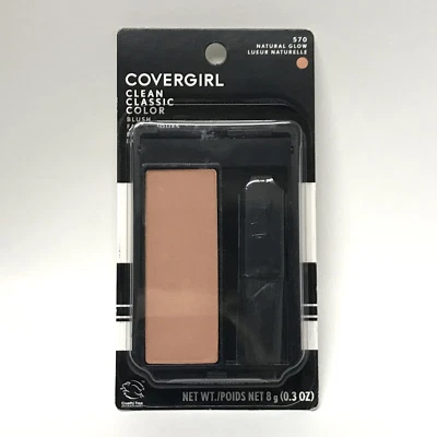 Covergirl Clean Classic Color Blush, 570 Natural Glow, 0.3oz NIP | Cruelty-Free - Image 1 of 2