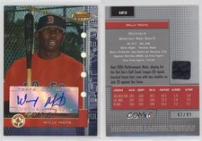 2005 Bowman's Best Silver /99 Willy Mota #123 Rookie Auto RC