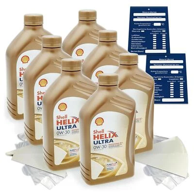 7 Liter original Shell Helix Ultra Prof. AV-L 0W30 Motoröl C30  ACEA C3 SET - Bild 1 von 4