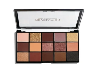 Makeup Revolution Reloaded Shadow Palette - Velvet Rose - 15 x 0.03 Oz - Picture 1 of 4
