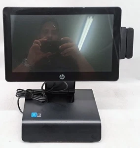 HP RP2 Retail System 2030 POS Touchscreen AIO Computer w/ Adapter Stand & MSR - Picture 1 of 11
