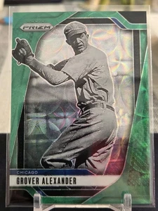 2025 Prizm Baseball Grover Alexander Green Scope #/75 - Chicago Cubs - Picture 1 of 3