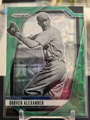 2025 Prizm Baseball Grover Alexander Green Scope #/75 - Chicago Cubs - Image 1 of 3