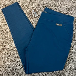 RARE NWT MATILDA JANE PANTS LEGGINGS BLUE XXL STRETCH COMFY DESIGNER NEW - Picture 1 of 2