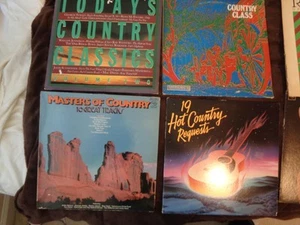 20 DIFFERENT COUNTRY lp lot VINYL  ANTHOLOGIES GLEN CAMPBELL WAYLON CASH - Picture 1 of 1