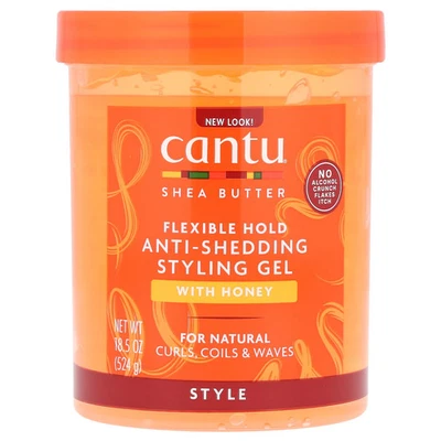 Shea Butter, Anti-Shedding Styling Gel With Honey, Flexible Hold, 18.5 oz (524 - Image 1 of 3