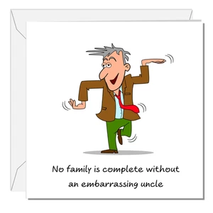 Lustige Geburtstagskarte besonders Onkel Bruder peinlich 30 40. 50. 60. Swizzoo - Bild 1 von 10