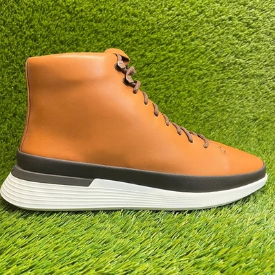 Wolf & Shepherd Crossover Senderista Hombres Talla 11.5 Marrón Negro Exterior Botas de Cuero Foto 1 de 4