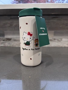 Vaso Starbucks X Hello Kitty 2025 de acero inoxidable 12 fl. OZ VIRAL - Imagen 1 de 6