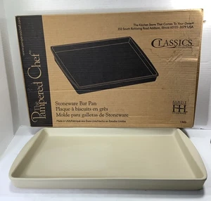 Pampered Chef Family Heritage Classic 1445 große Barpfanne 11x17 Steinzeug Neu im Karton - Bild 1 von 10