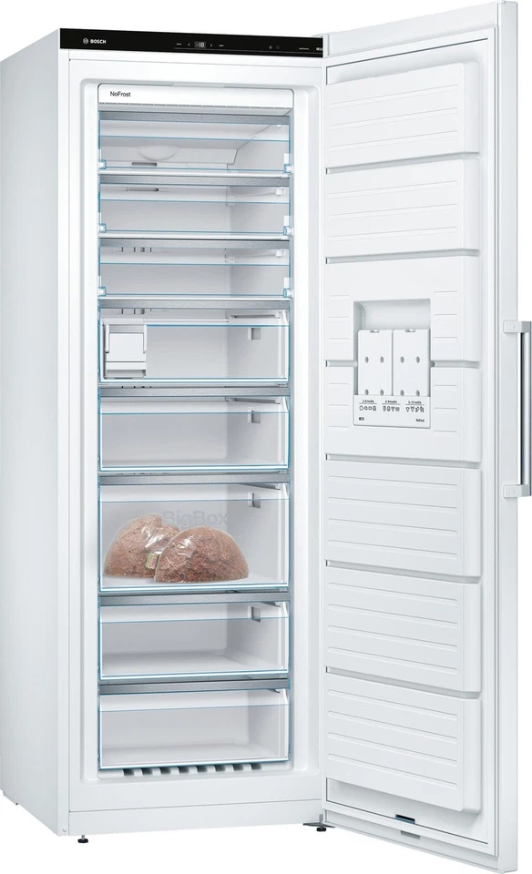 Bosch Serie 6 GSN58AWCV 366L Gefrierschrank - Weiß