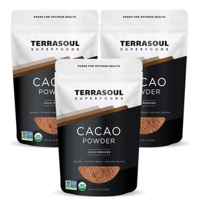 Cacao Biologico in Polvere, 3 Lbs (Confezione da 3) - Crudo | Keto | Vegan - Foto 1 di 1
