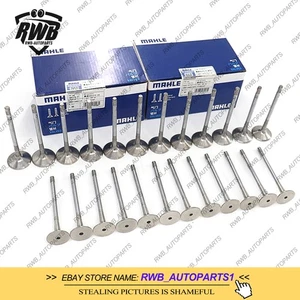 24x Intake Exhaust Inlet Outlet Valves Set For VW Audi S4 S5 A6 2.8 3.2 3.0 TFSI - Picture 1 of 4