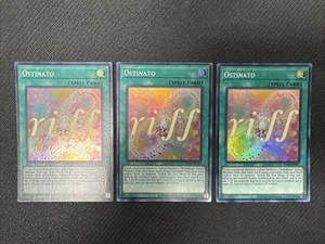 Yugioh *Ostinato X3 Unlimited Super Rare* (LP) OP26-EN011 - Picture 1 of 2