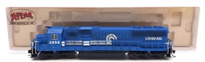 Motor diésel Atlas 49008 escala N Conrail SD-60 #6858 - desgastado EX/caja Foto 1 de 4