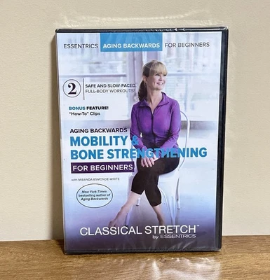 Aging Backwards: Mobility & Bone Strengthening For Beginners DVD 2015 Essentrics - Image 1 of 2