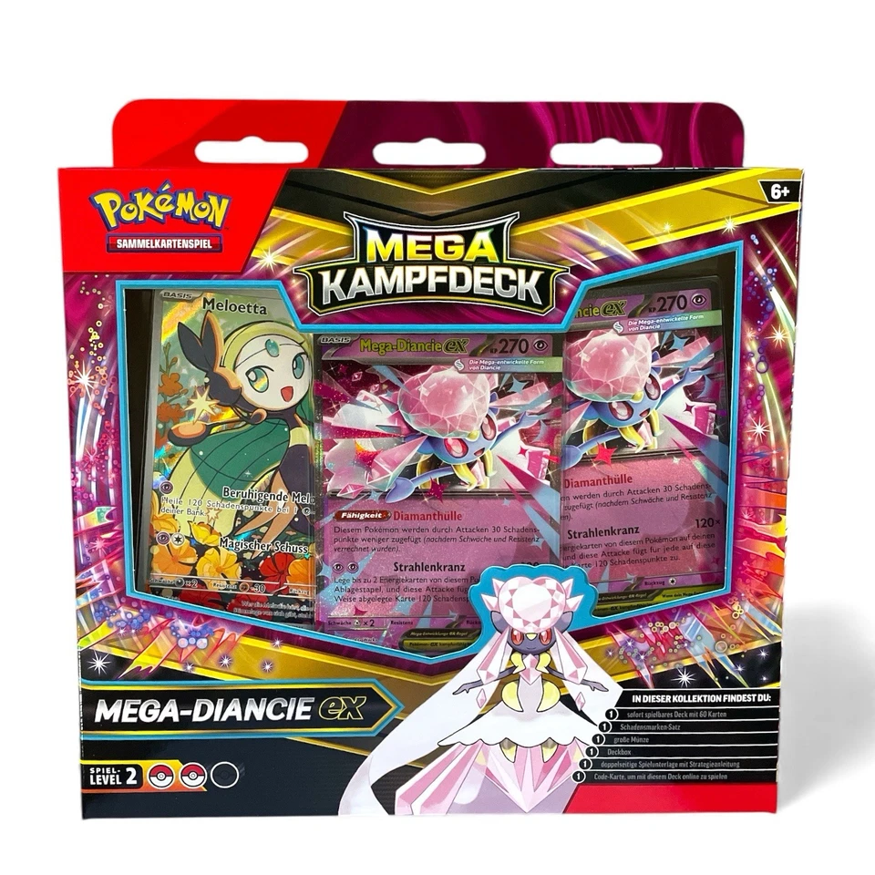 Pokémon Mega Kampfdeck Mega Diancie EX Neu / OVP Deutsch - Bild 1 von 1