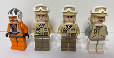 LEGO Star Wars 8083 Hoth Rebel Troopers Soldados Zev Senesca Minifigura Lote Foto 1 de 2