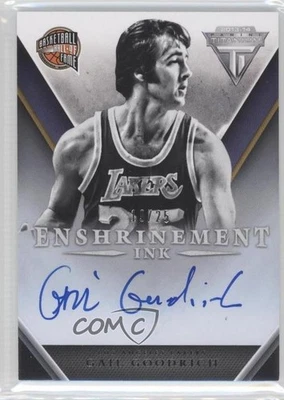 2013-14 Panini титана Enshrinement чернила /25 Gail Goodrich #8 авто HOF - Изображение 1 из 2