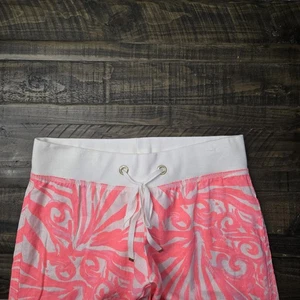 Pantalones Lilly Pulitzer The Beach 32" Rosa Sun Ray Shimmy Grandes - Imagen 1 de 8
