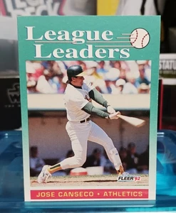 1992 Fleer #688 Jose Canseco Oakland Athletics - Picture 1 of 2