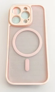 FNTCase für iPhone 16 Pro MagSafe Pink Klar inklusive Displayschutzfolie - Bild 1 von 6
