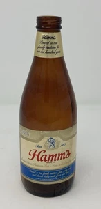 Hamm’s Beer Vintage 12 Fluid Oz. Glass Bottle Olympia Brewing St. Paul Minnesota - Picture 1 of 4