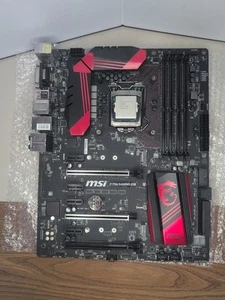 MSI Z170A Gaming M5 Mainboard, Intel i5 6600K CPU, 32GB DDR4-2400 RAM BUNDLE - Bild 1 von 10