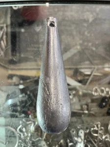 FISHING weight 1.5 LB SEA PEAR SHAPE NEW made from zinc TACKLE free postage - Picture 1 of 4