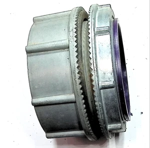 Metal to Rigid Threaded Electrical Conduit Fittings 3" Passthrough W/Gasket - Picture 1 of 6