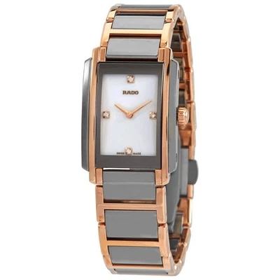 Rado Integral Diamonds Quartz White Dial Ladies Watch R20141712 - Image 1 of 3