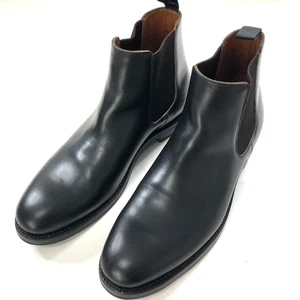 Grant Stone 10.5 D Medium Men's Slip On Chelsea Leather Boots Black - Picture 1 of 14