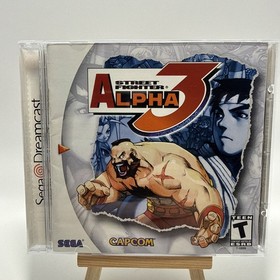 Street Fighter Alpha 3 (Sega Dreamcast) CIB Auth Tested Reg Card Replace Case
