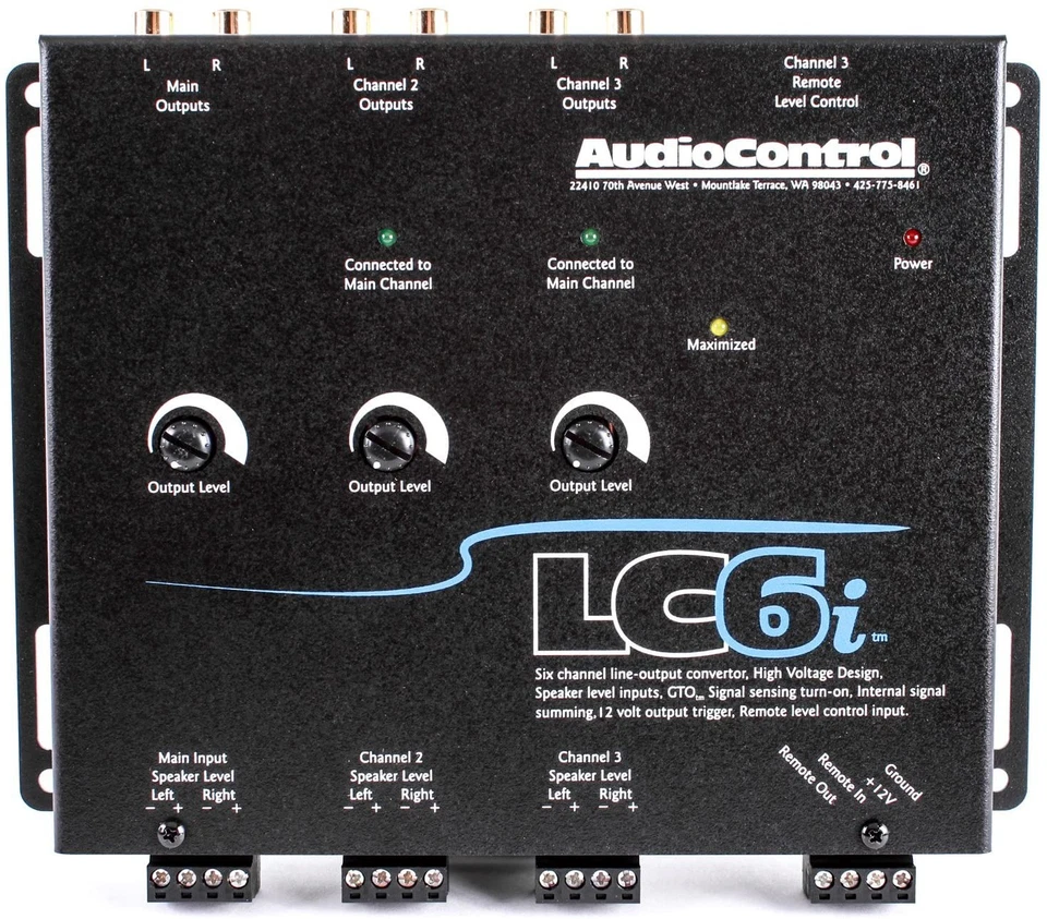 Audio Control LC6i 6 Channel Line Out Converter with Internal Summing for - Image 1 of 1