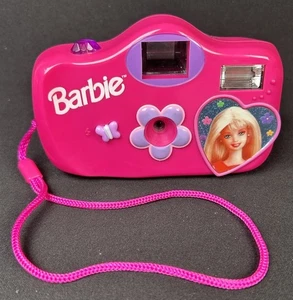 Vintage Mattel Barbie Flash Point & Shoot Camera 110 Film 1998 - Picture 1 of 7